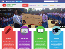 Tablet Screenshot of pristineschool.org